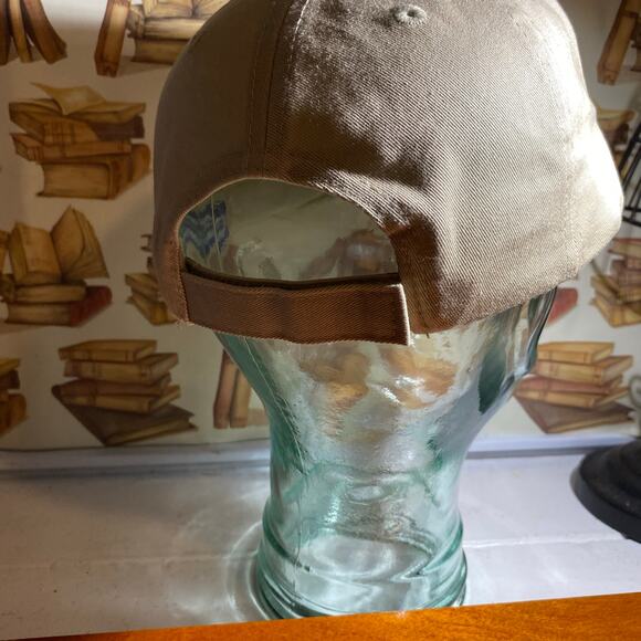 SURFWEAR Hawaiian Classics Souvenir Turtle Logo Tan Cotton Baseball Cap NEW - Picture 8 of 13